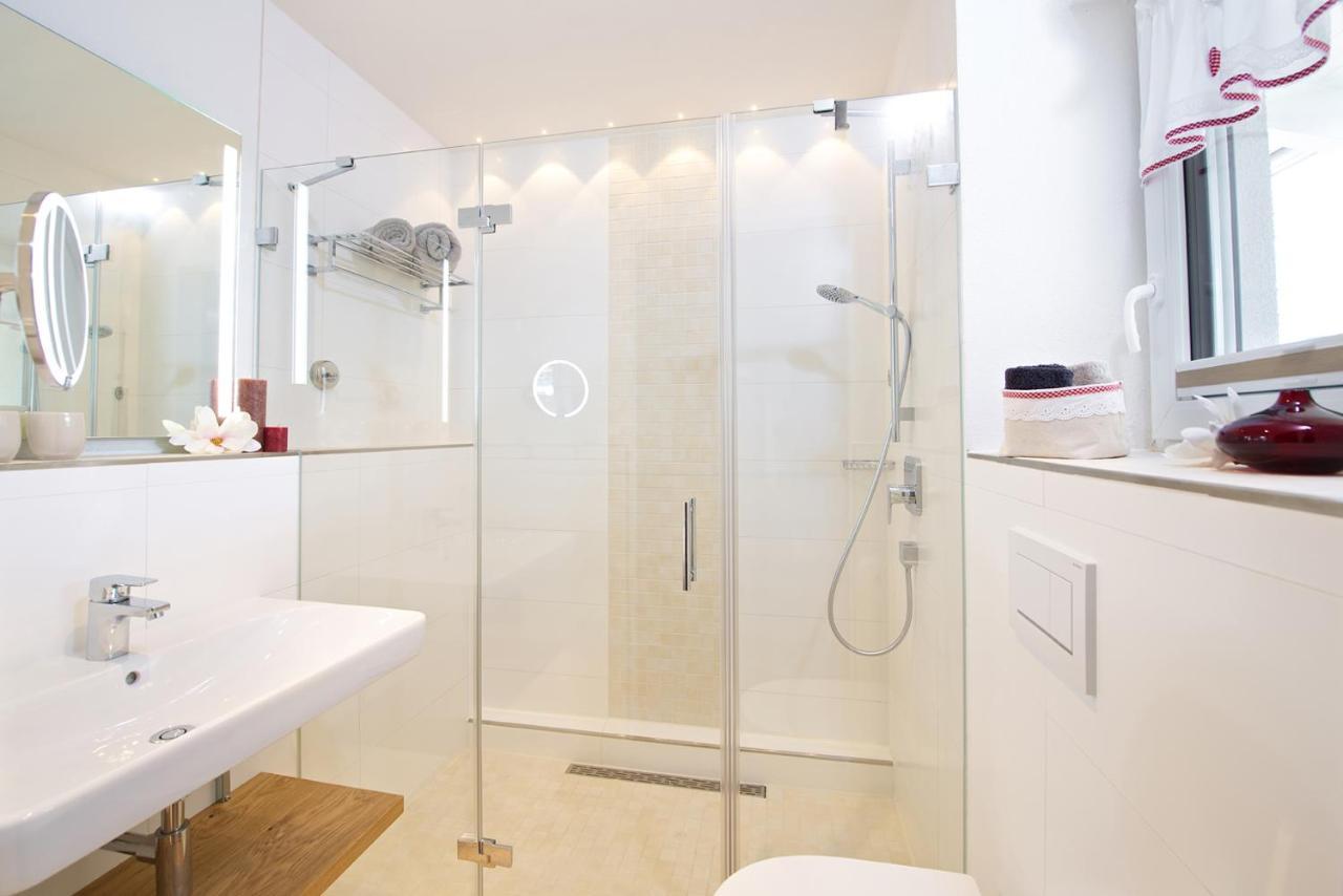 5 Sterne Ferienwohnung Hochgratblick Mit Schwimmbad Und Sauna Oberstaufen Exterior photo